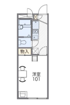 レオパレスコンフォートの物件間取画像